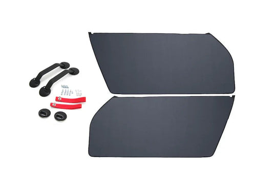 RS Door Card Set with Red Pull Straps | Porsche 911 / 930 / 964 / 993 | Kits