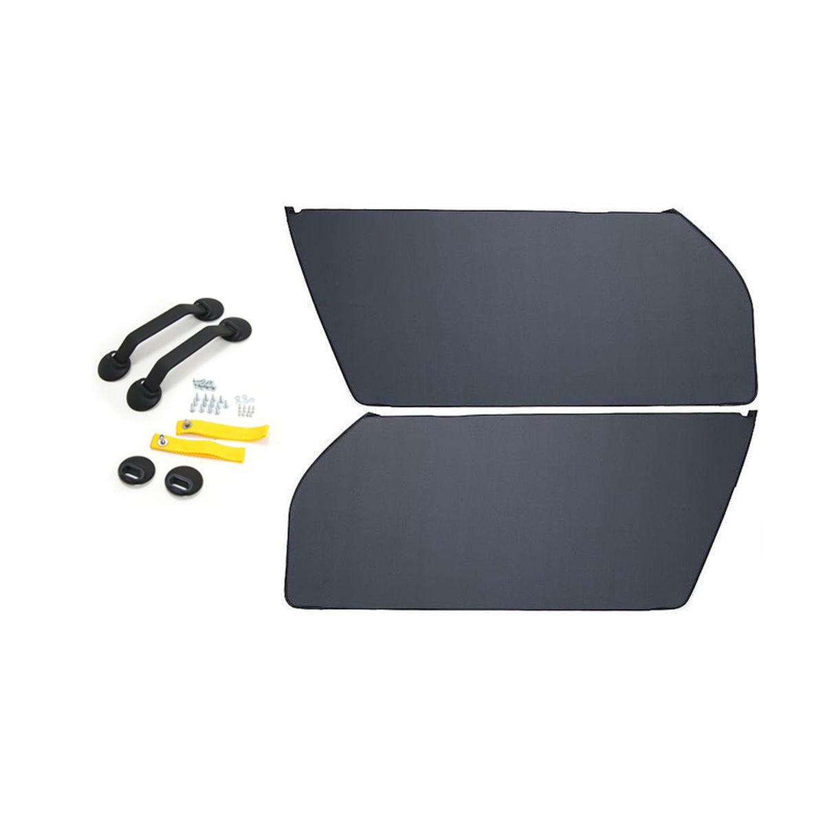 RS door panel set with yellow pull straps | Porsche 911 / 930 / 964 / 993 | Kits