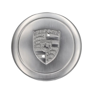 Nabendeckel Silber Porsche Wappen 911 F-Modell_2