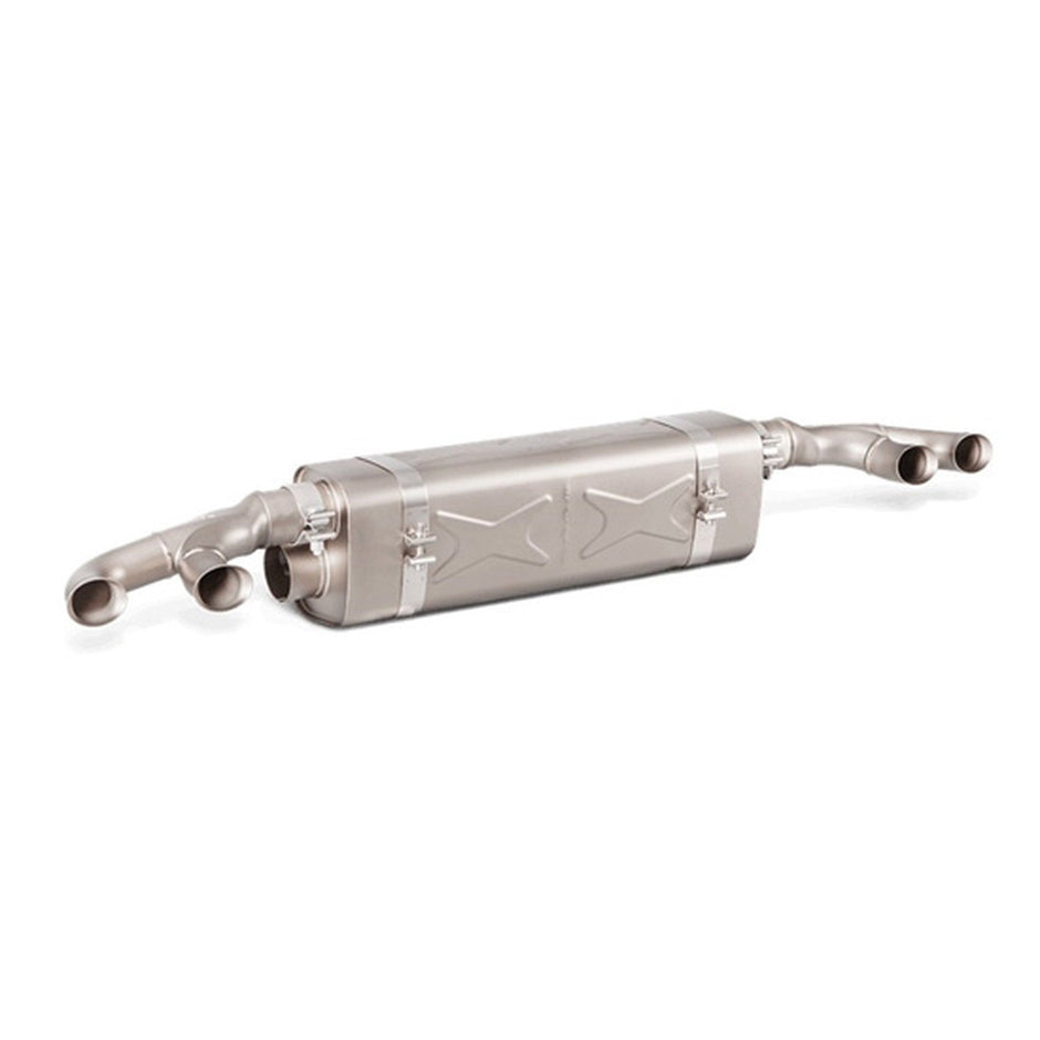 Akrapovic Slip-On Line Titan-Auspuffanlage für Porsche 991.2 Turbo / Turbo S 2017>>