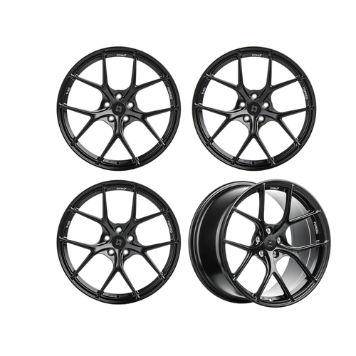19" Alloy Wheel Set (4 Pieces) Black 5x130