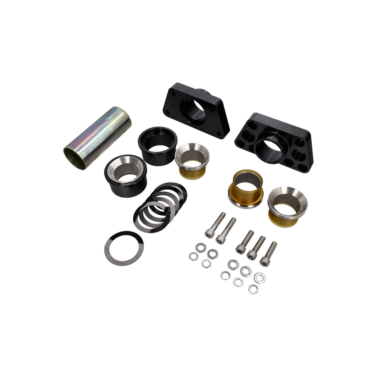 Federplattenbuchsen-Satz mit Billet-Halterung – Porsche 911 / 930 / 912 / 914