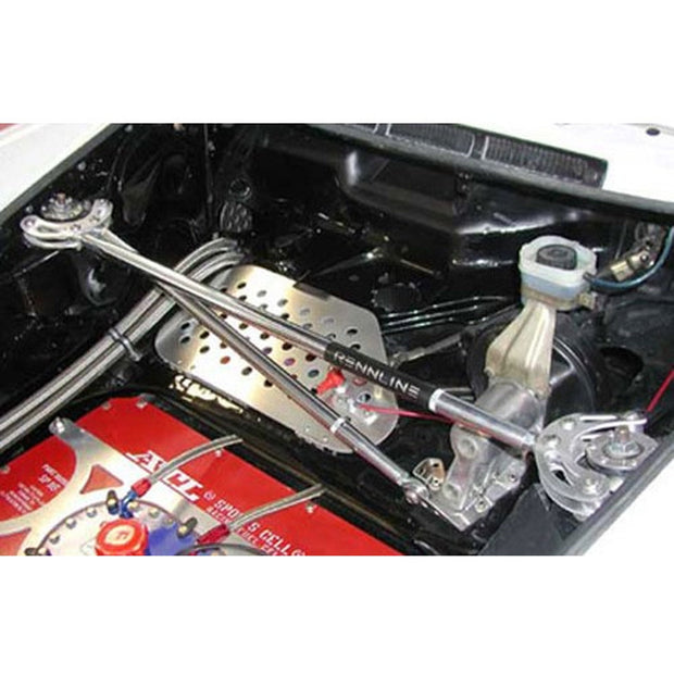 Domstrebe Fachwerkhalterung 3-Punkt | Porsche 911 / 912 / 930 | Rennline