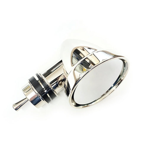 Mirror Set with Transparent Glass - Singer Style - for Porsche 911 / 912 / 930 / 964 / 993 1965–1998