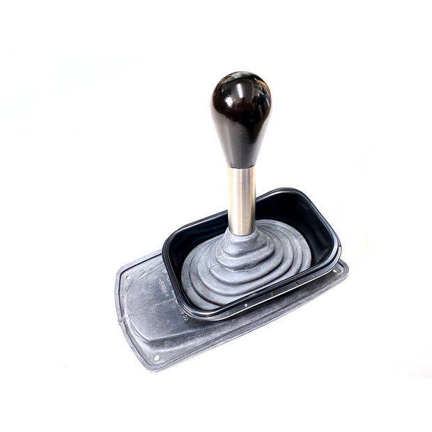 Ebenholz-Schaltknauf (Tropfen) und Gamasche | Porsche 964 / 993 |