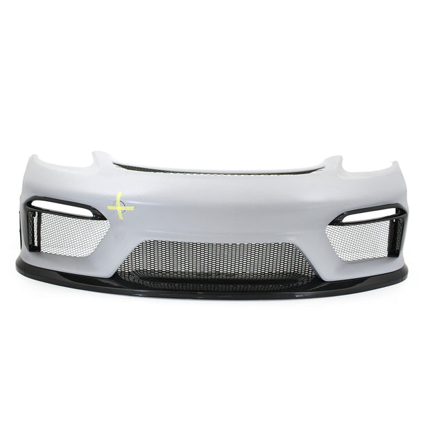 Front Bumper Kit, Upgrade to GT4 - Carbon Style - Porsche 718 Boxster / Cayman