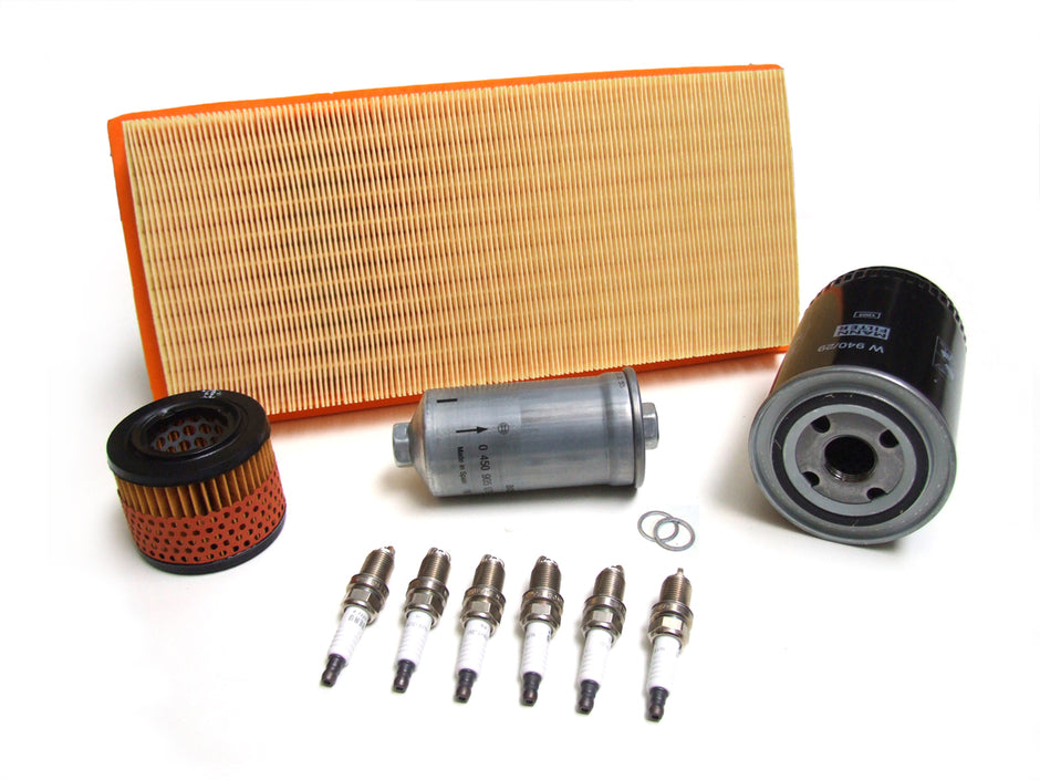Service-Wartungskit für Porsche 911 180 PS (1978–1980) – kleines Kit mit Öl-, Luftfilter, Zündkerzen & mehr