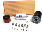 Service-Wartungskit für Porsche 911 204 PS (1981–1983) – kleines Kit mit Öl-, Luftfilter, Zündkerzen & mehr