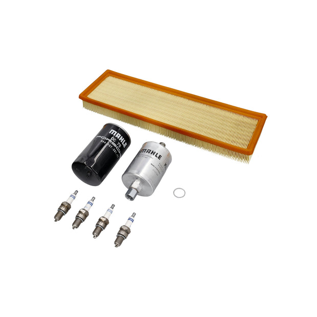Motor-Wartungskit – Luft-/Kraftstoff-/Ölfilter, Zündkerzen und mehr – für Porsche 944 S 2,5 l 1987–1988