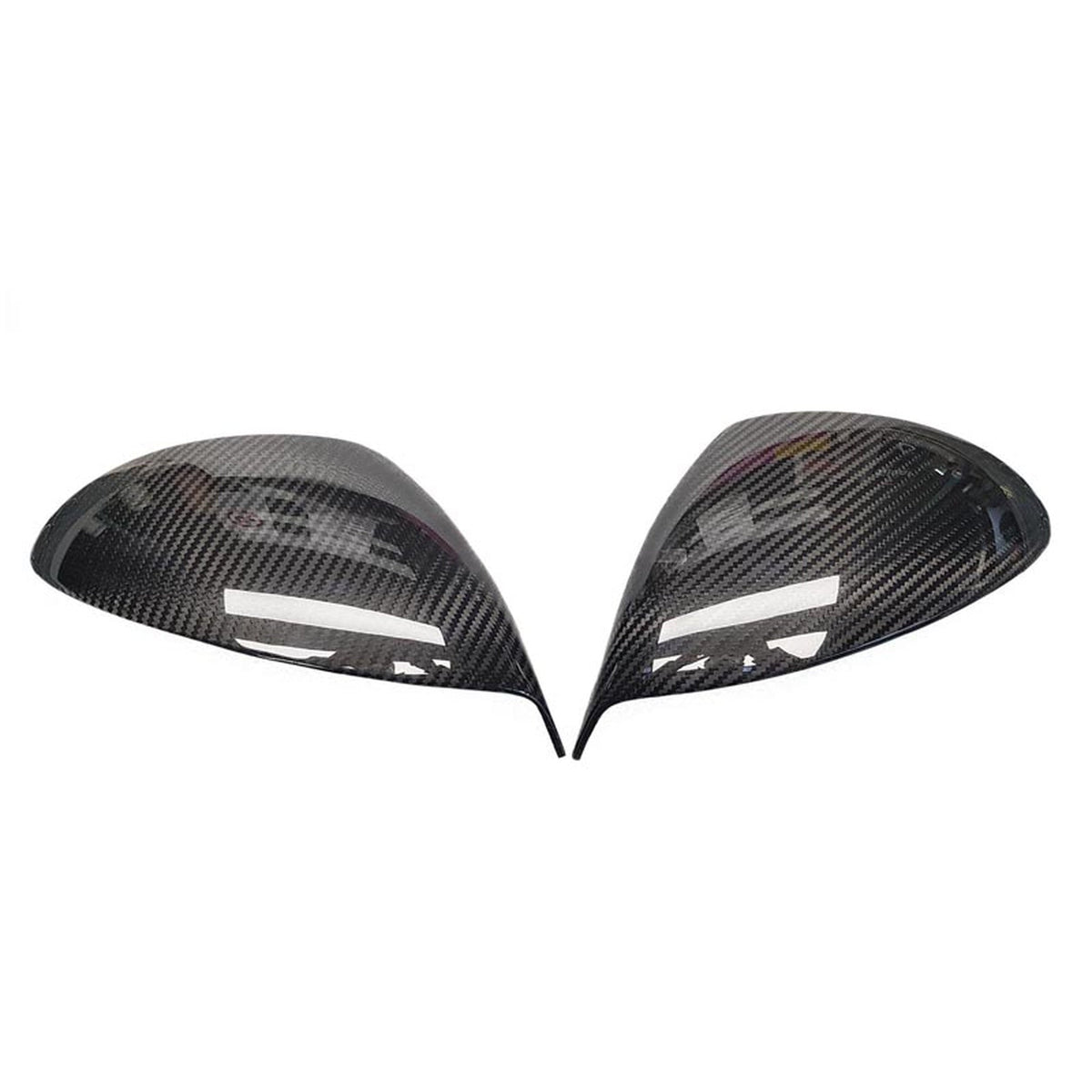 Spiegelabdeckungen für Sport-Design, Kohlefaser. Cayman/Boxster