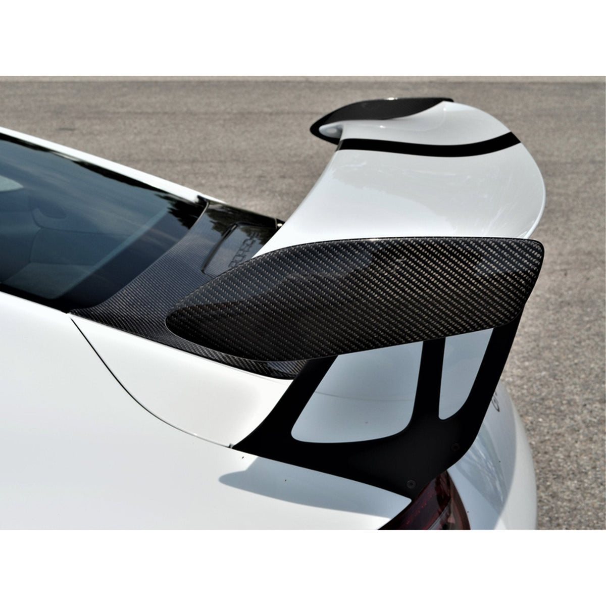 Heckflügel-Endplatten, Carbon. Porsche 991.1 GT3RS