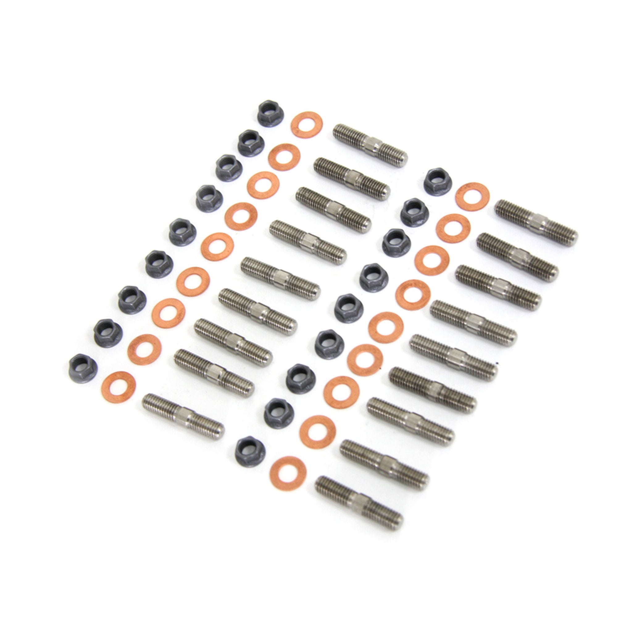 Titanium Exhaust Header Stud Kit. Porsche 996TT/ 997TT/ GT3 / GT2