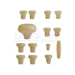 Dashboard Knob Set, BEIGE – Porsche 356A 1955-1959