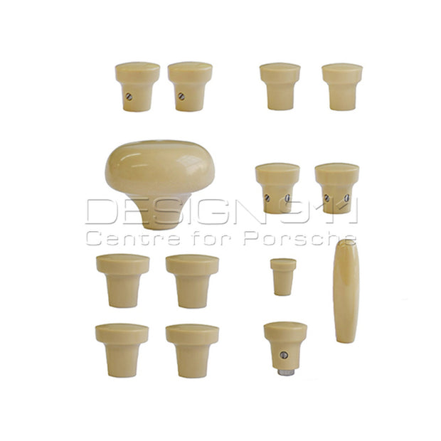 Armaturenbrett-Knauf-Set, BEIGE – Porsche 356A 1955-1959