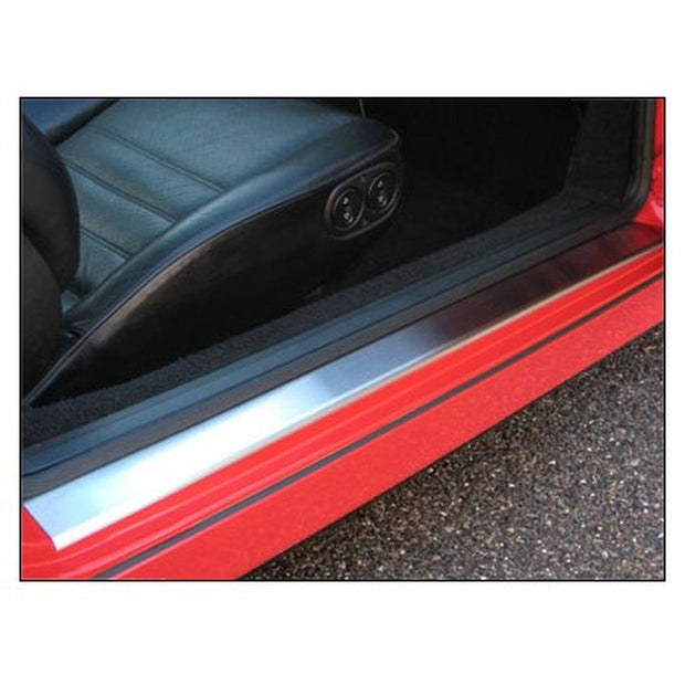 Edelstahlplatten-Set. Schmucklos. Porsche 944/924/968