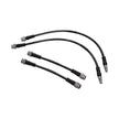 Steel braided brake lines (4-piece set) Front & Rear Porsche 944 / 924S