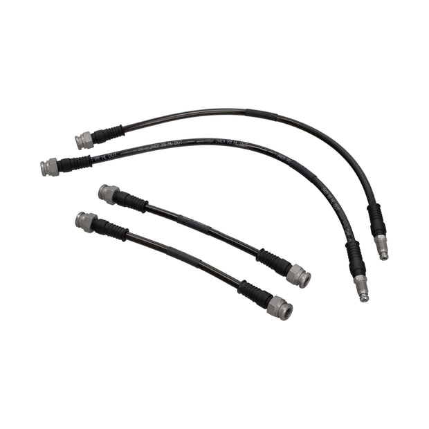 Bremsschläuche Stahlflex (4er Satz) Vorne & Hinten Porsche 944 / 924S