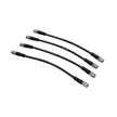 Stainless Steel Braided Brake Hoses (4-piece set) Front & Rear Porsche 996