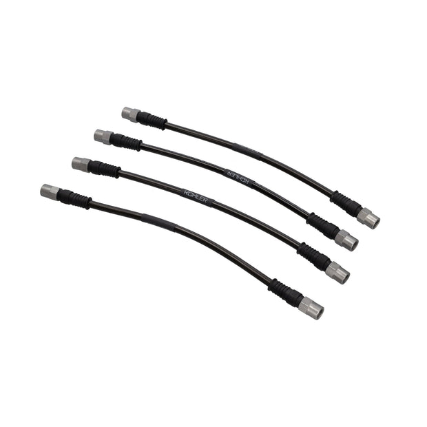 Bremsschläuche Edelstahlflex (4er Set) Vorne & Hinten Porsche 996