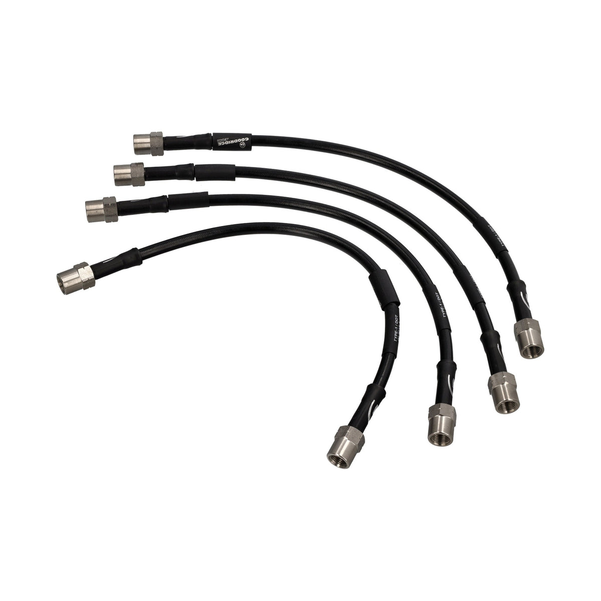 Goodridge Stainless Steel Brake Line Kit SPR0900-4C – Porsche Boxster/Cayman