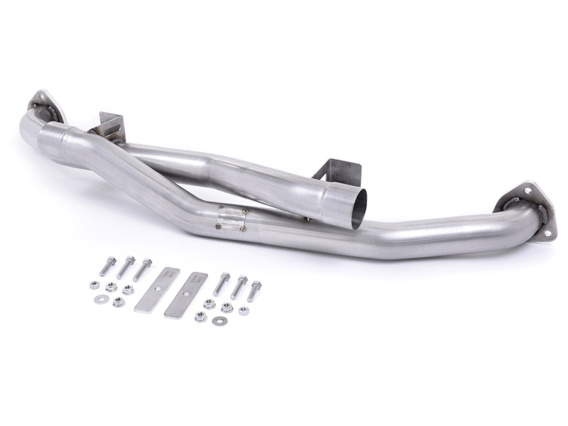 Mittelschalldämpfer-Bypass-Set. Porsche 997.2 C2 / C4 / S / GTS