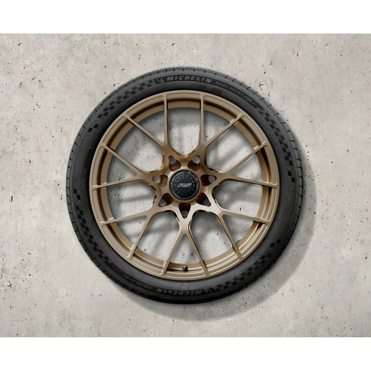 20" Geschmiedete Alufelge – Porsche Originalteil