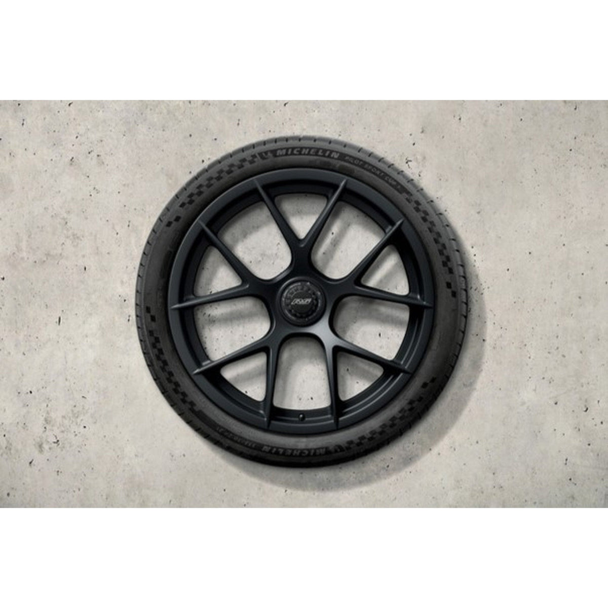 20" Alloy Wheel Set (4 Pieces) Black Forged – Porsche