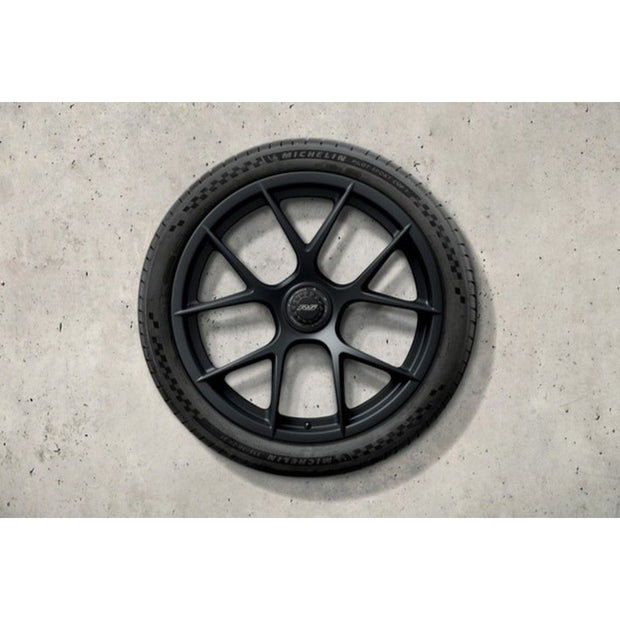 20" Alufelgen-Set (4 Stück) Schwarz Geschmiedet – Porsche