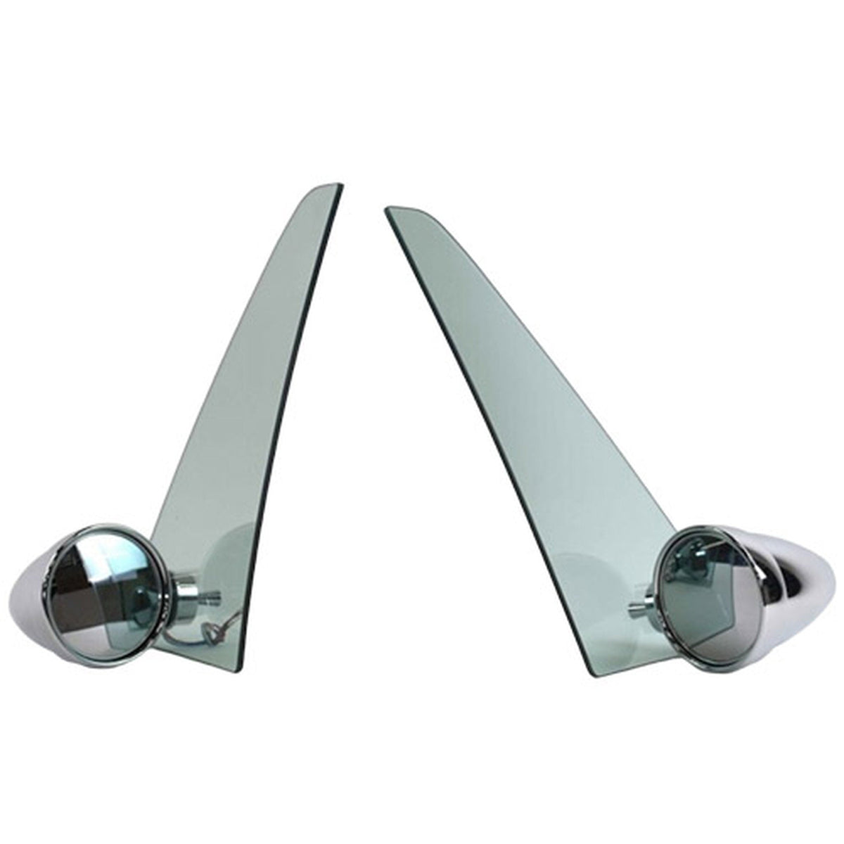 Exterior Mirror Set Singer Style (Through-Glass) | Porsche 911 / 964 / 993 | OEM
