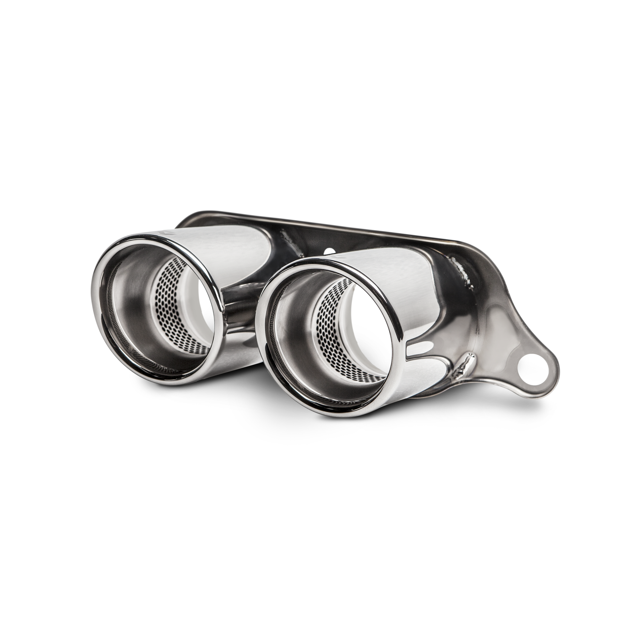 Akrapovic Titan Auspuff Endrohr Set für Porsche 911 (991) GT3 RS