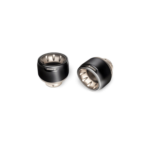 Akrapovic Endrohrset (Titan) – Schwarz – Porsche 718 Boxster / Cayman
