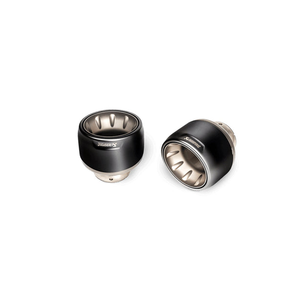 Akrapovic Endrohrset (Titan) – Schwarz – Porsche 718 Boxster / Cayman