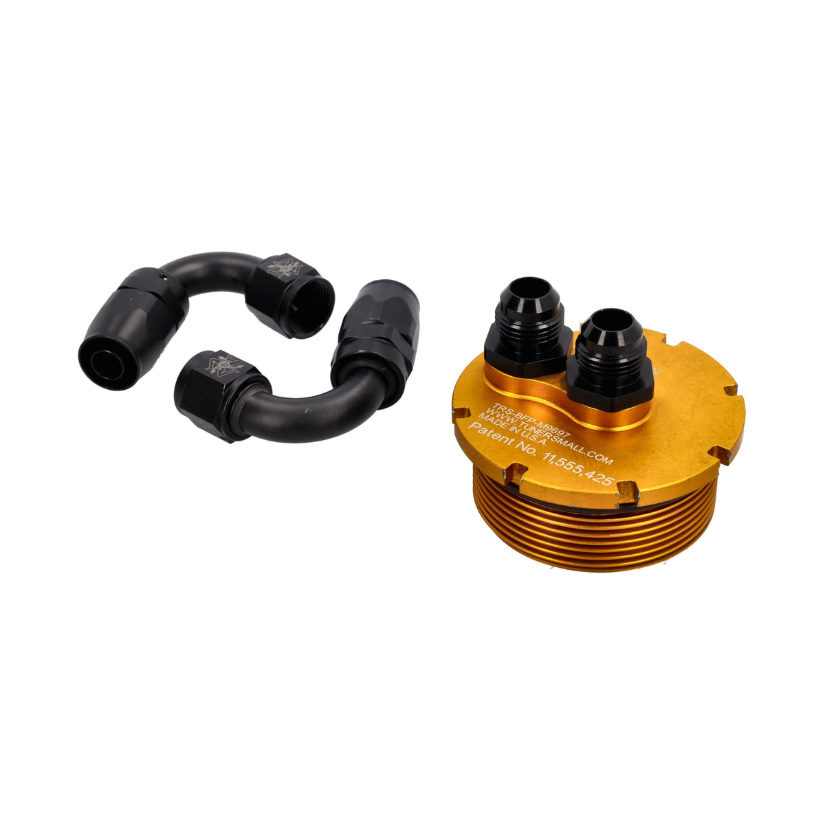 TRS Rückflussverhinderer (BFP) Fernfilteradapter mit integriertem Rückschlagventil und Armaturen. Porsche Boxster / Cayman / 996 / 997
