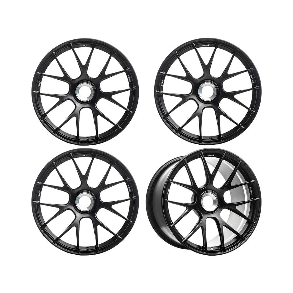 20" Alufelgen-Set (4 Stück) Schwarz