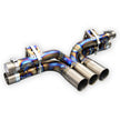 Sport Exhaust Rear Silencer Straight Pipe Porsche 911 GT3 GT3 RS and 911 R Porsche 992