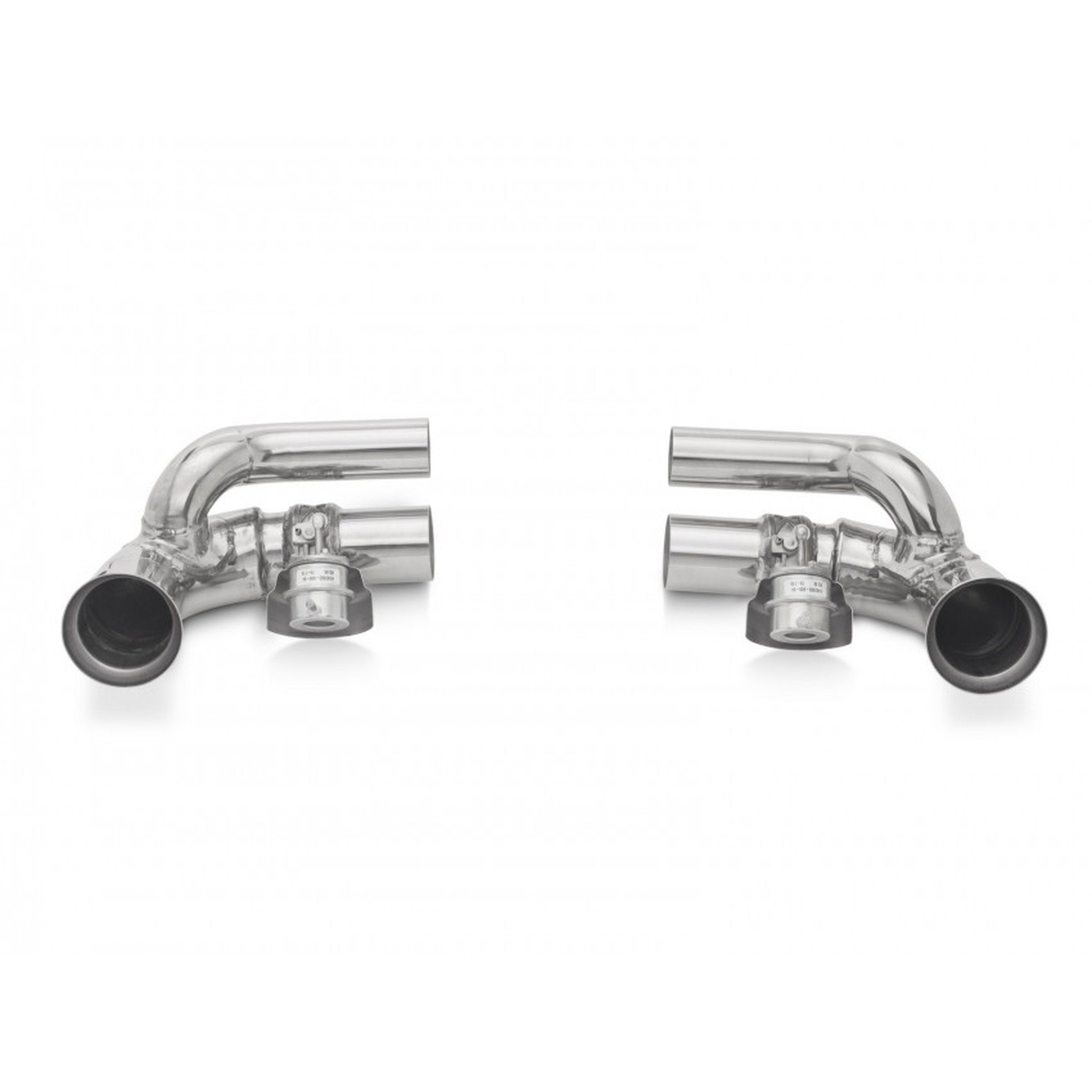 Sport Exhaust Side Muffler Straight Pipe with Valves Porsche 997 GT3 and GT3 RS