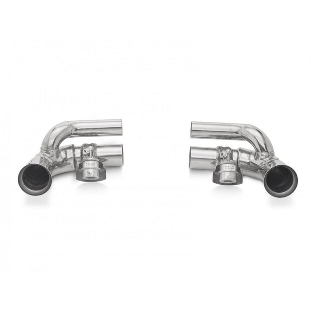Sport Exhaust Side Muffler Straight Pipe with Valves Porsche 997 GT3 and GT3 RS