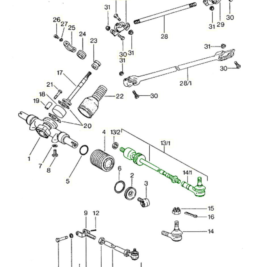 Turbo Spurstange Porsche 930 914 Upgrade_4