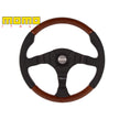 Steering Wheel Dark Fighter Wood - Momo