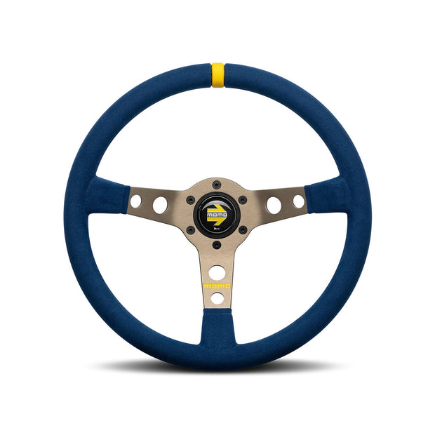 Momo MOD.07 Blue Edition Lenkrad blaue Mikrofaser | Momo