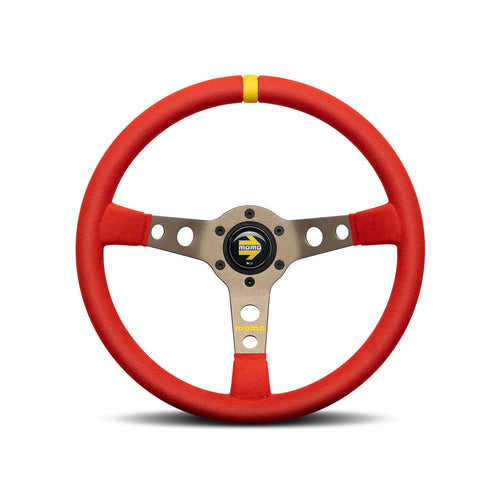 Momo MOD.07 Red Edition Lenkrad - Italienische rote Mikrofaser