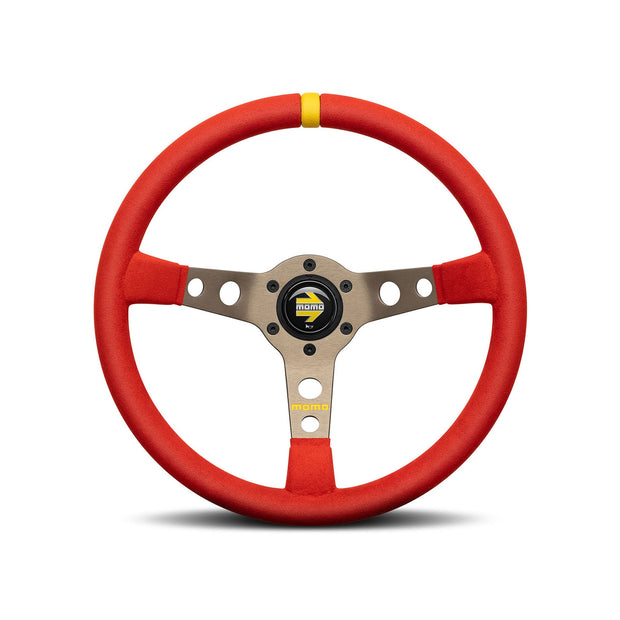 Momo MOD.07 Red Edition Lenkrad - Italienische rote Mikrofaser
