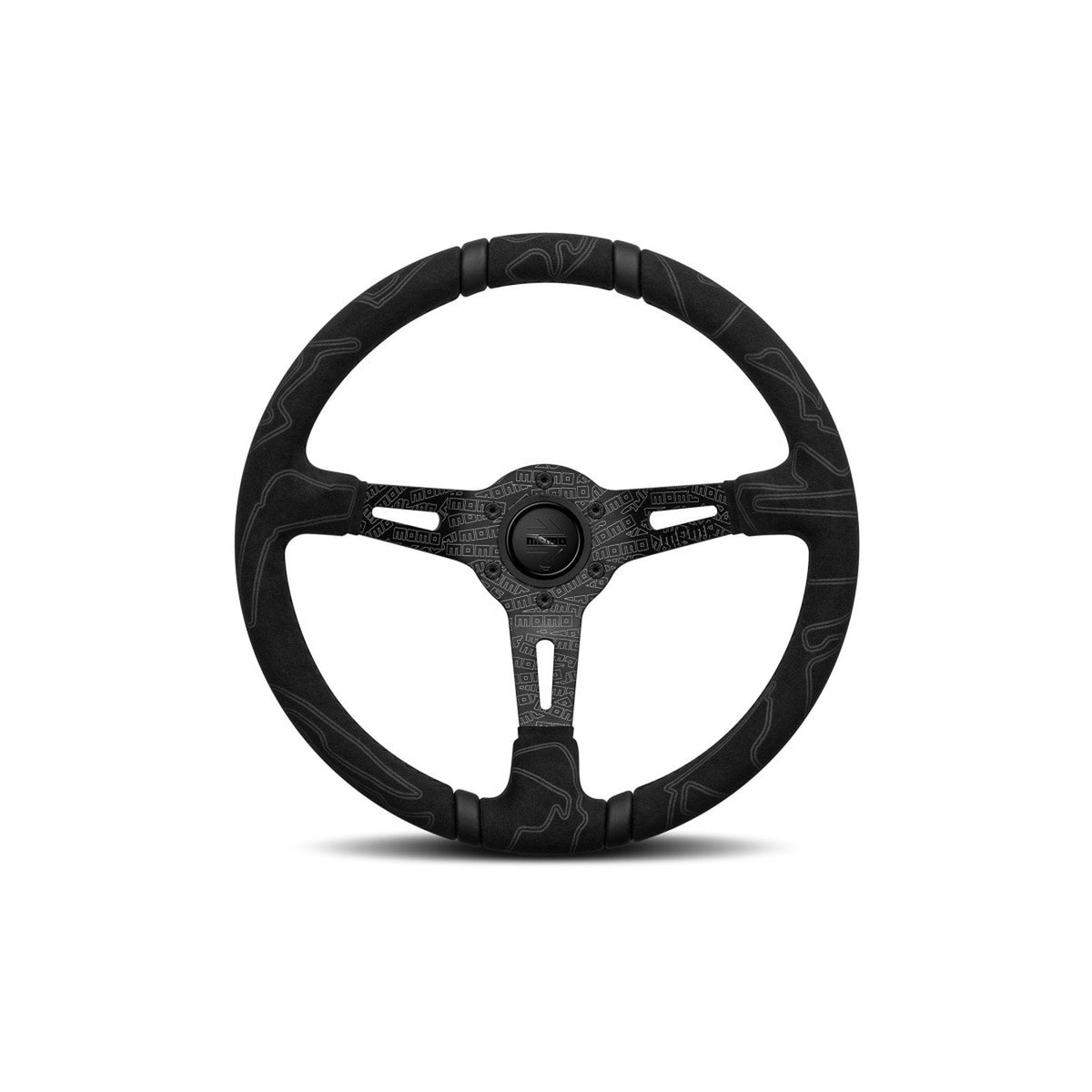 MOMO Ultra Black Edition-Lenkrad – schwarzer Einsatz – Porsche Boxster/Cayman