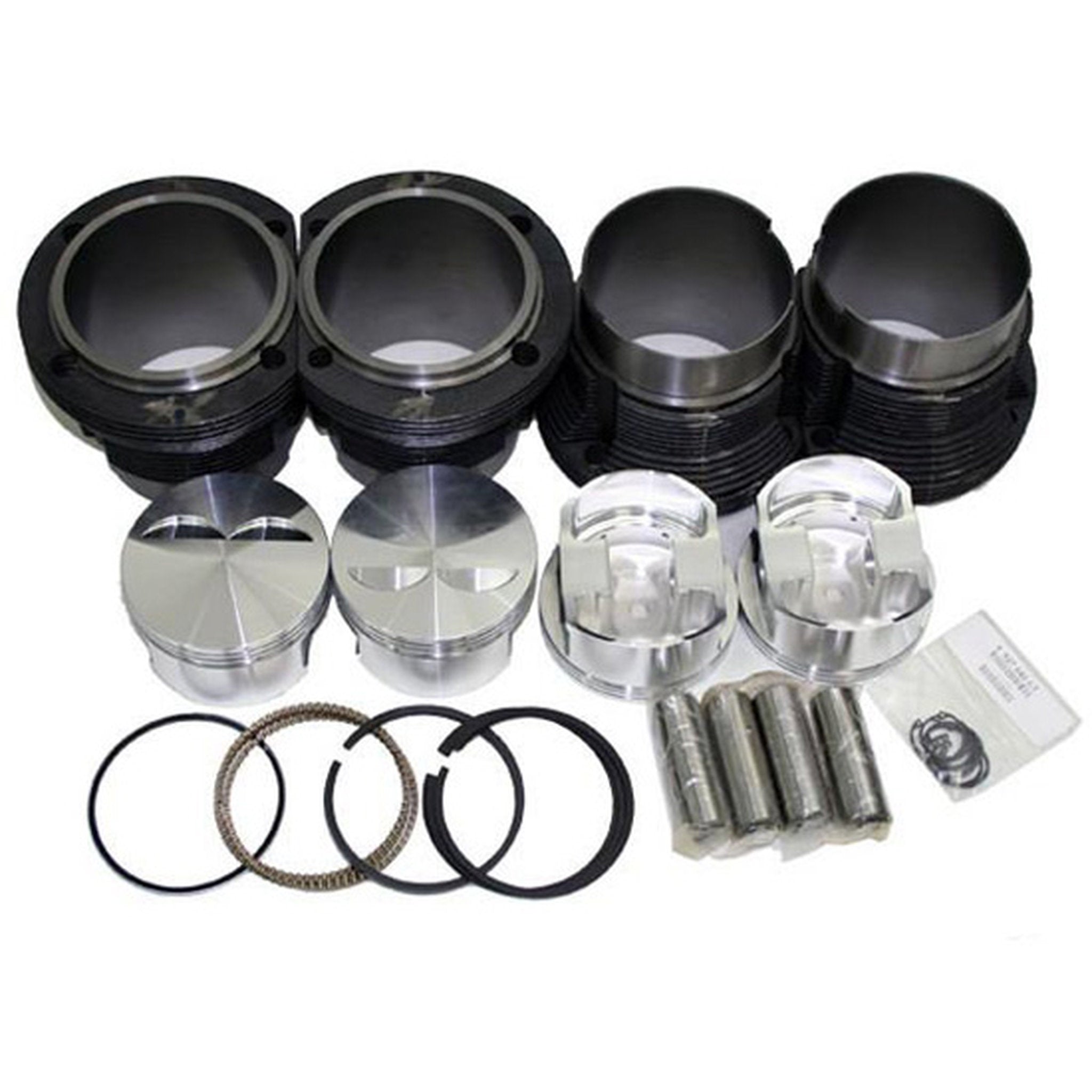 Forged JE Piston and Liner Set 104 mm, 24 mm Pin – Porsche 914/VW Type 4