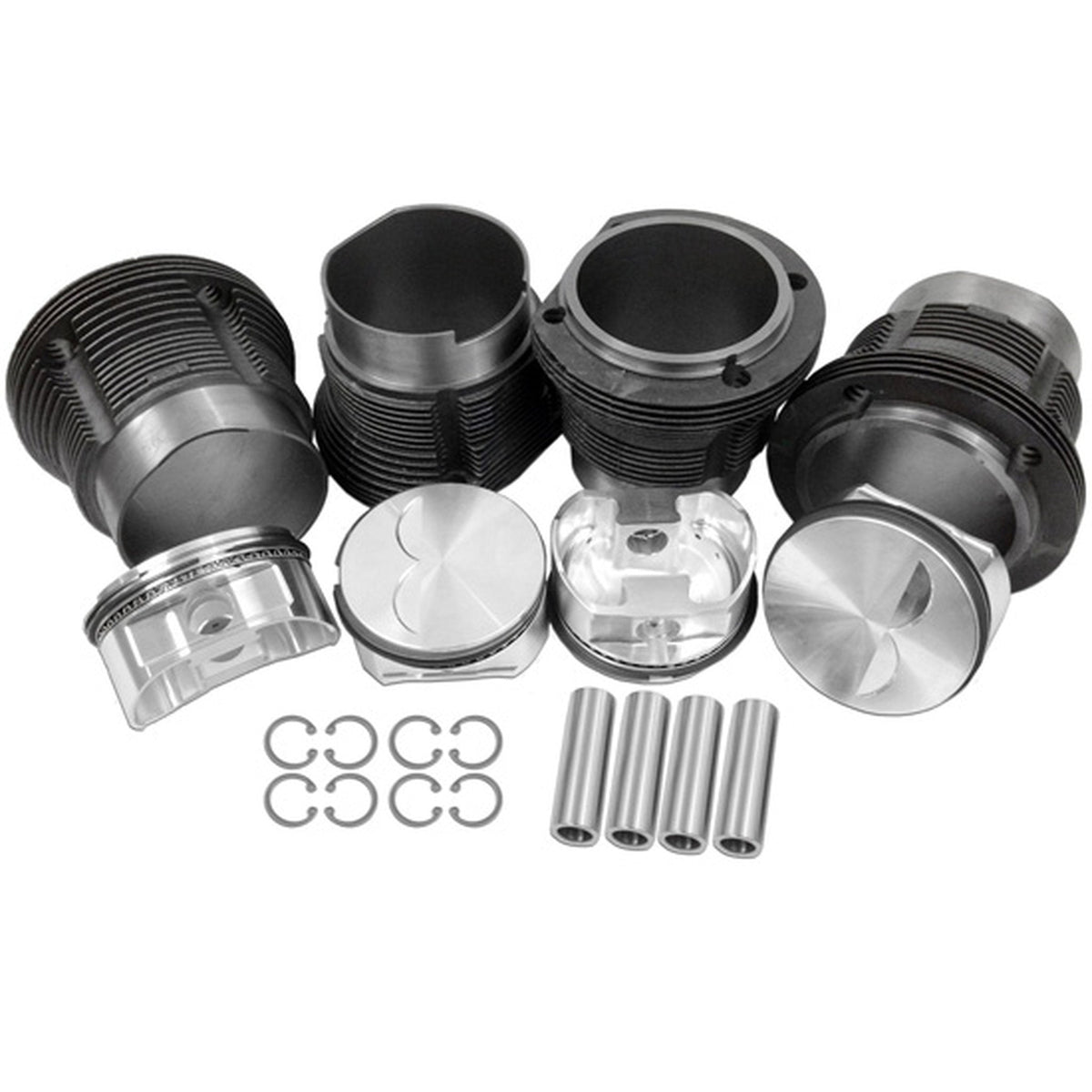 Forged JE Piston and Liner Set 103 mm, 22 mm Pin Stroker – Porsche 914/VW Type 4