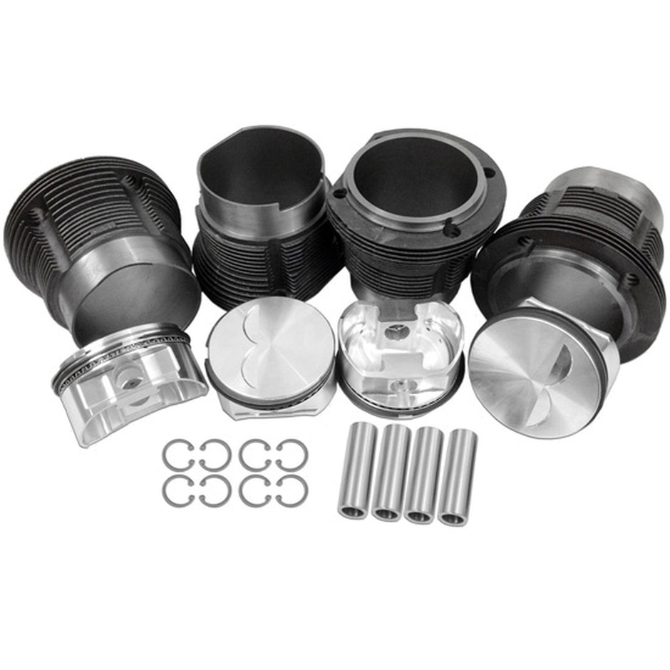 Forged JE Piston and Liner Set 103 mm, 22 mm Pin Stroker – Porsche 914/VW Type 4