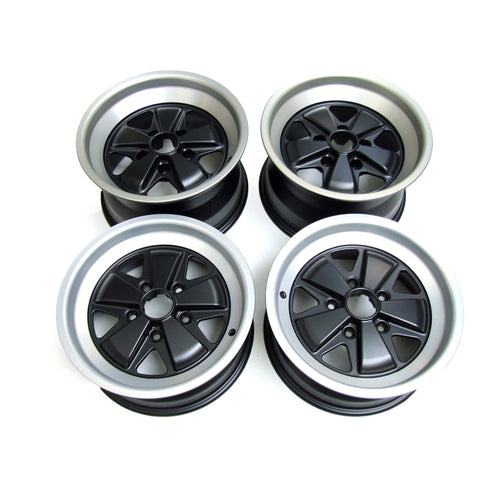 16" Fuchs Style Alufelgen-Set (4 Stück) 8J und 9J Weiß