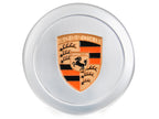 Nabendeckel für Fuchs Alufelgen, 71 mm, Silber. Porsche 911 70-89