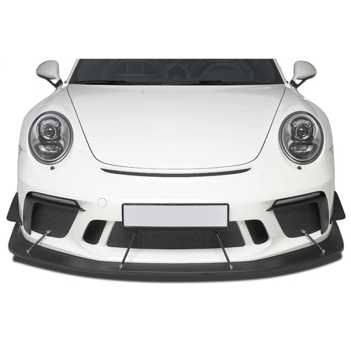 Universal Spoiler Stabilisatoren verstellbar 200-260mm für Frontspoilerlippe – FibreTek – Porsche 718 Boxster / Cayman