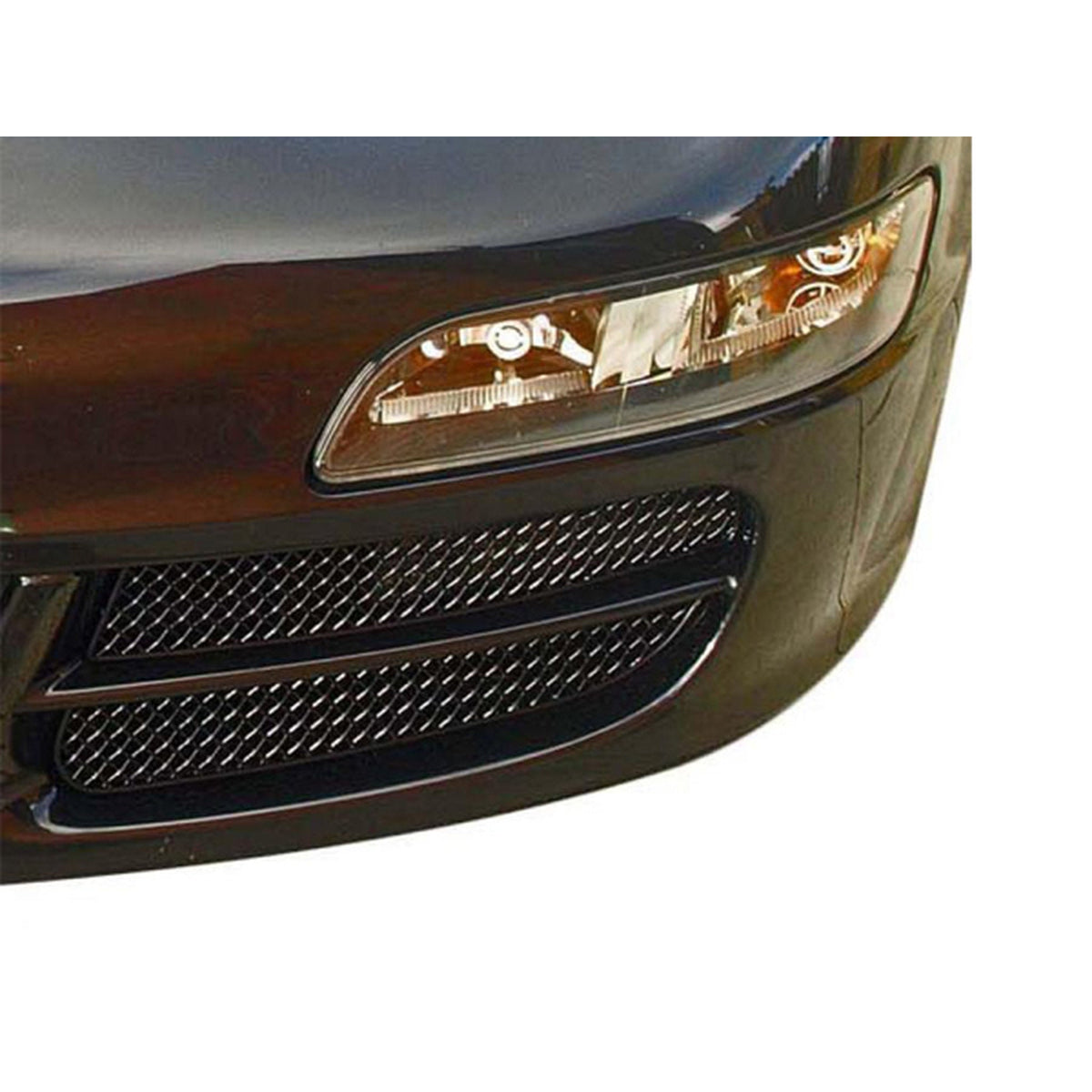 Edelstahl-AußenKühlergrill-Set für vordere Stoßstange ZunSport. Porsche 997 MKI Carrera